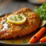 Hähnchenbrust mit Zitronensauce & Ofengemüse – Perfekt mit Chardonnay