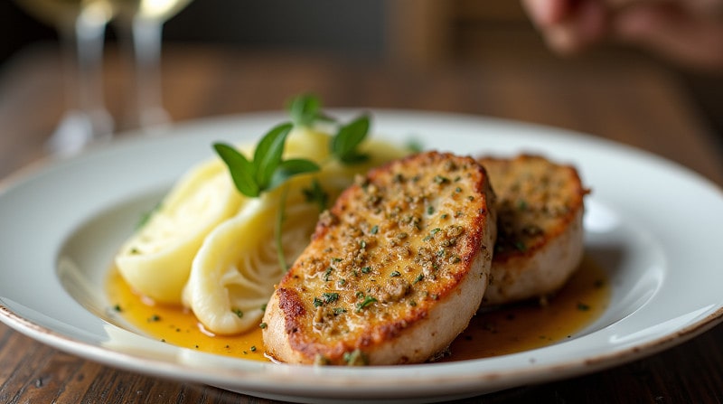 Schweinefilet mit Senfkruste & Rezeptidee Wein zum Essen Rahmwirsing – Das perfekte Wein-Pairing