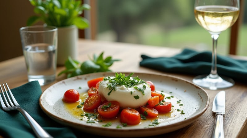 Rezeptidee Wein zum Essen