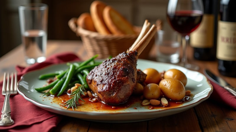 Rezeptidee Wein zum Essen