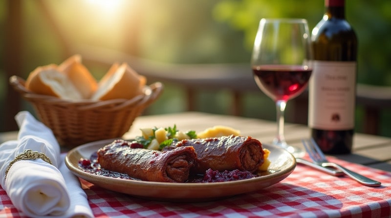 Rezeptidee Wein zum Essen