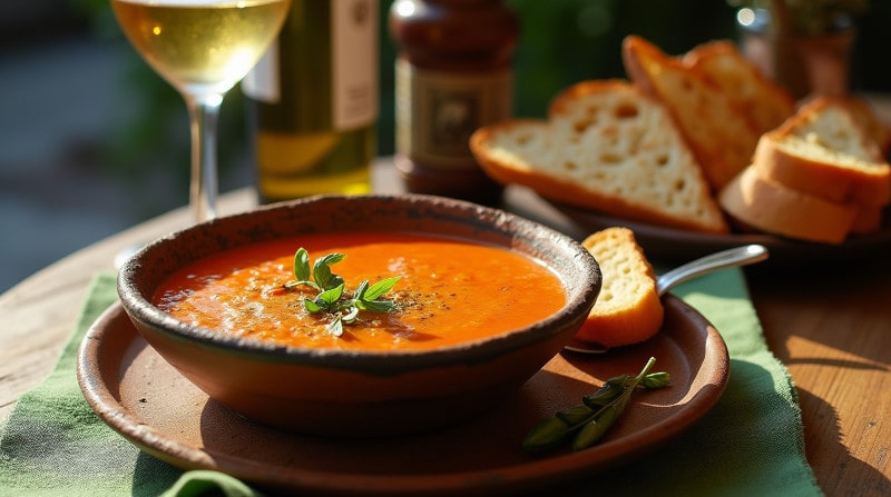 Rezeptidee Wein zum Essen