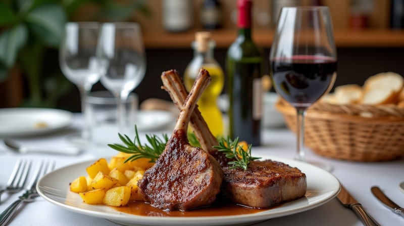 Rezeptidee Wein zum Essen