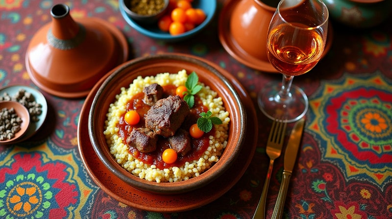 Rezeptidee Wein zum Essen