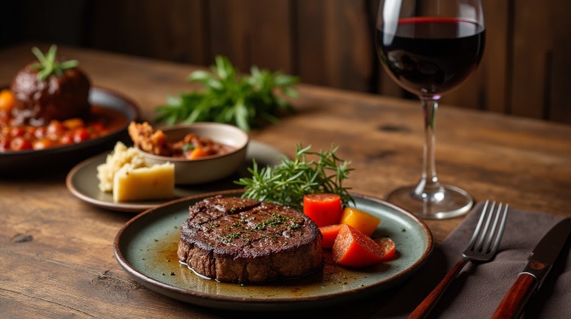 Wein-Pairing nach Rebsorte