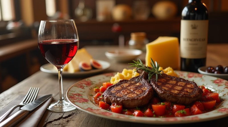 Wein-Pairing nach Rebsorten