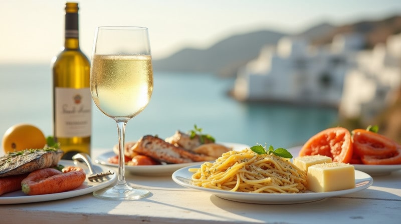 Weißwein und Pairing