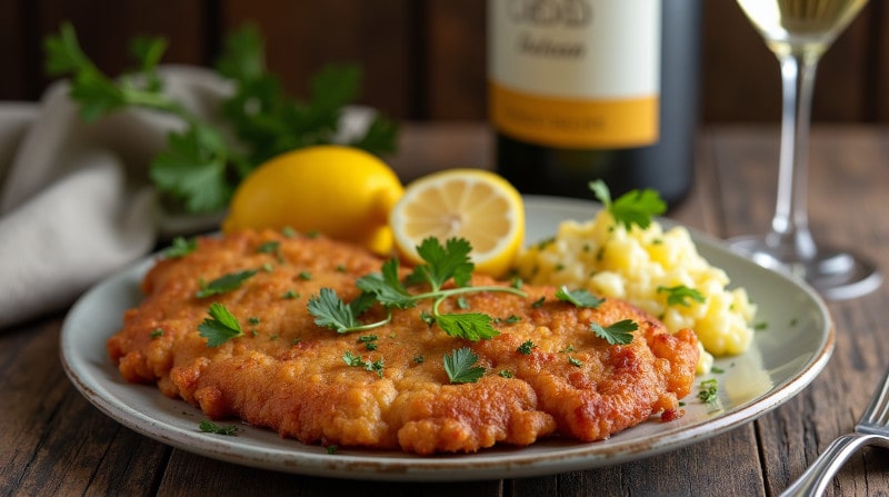 Rezeptidee Wein zum Essen