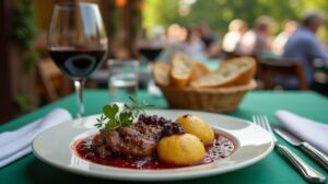 Rezeptidee Wein zum Essen