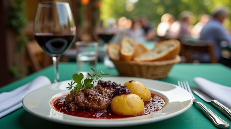Rezeptidee Wein zum Essen