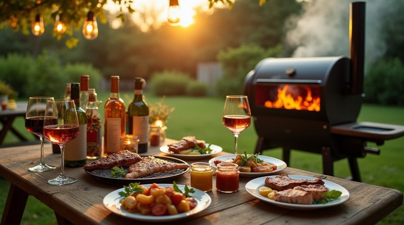 Kategoriebild BBQ und Wein