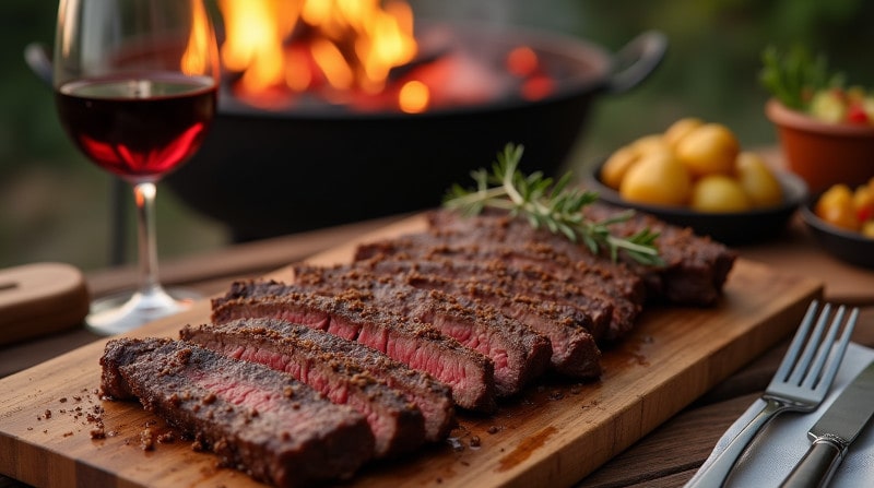 Rezeptidee Wein zum Essen