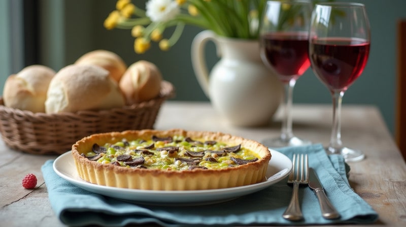 Rezeptidee Wein zum Essen