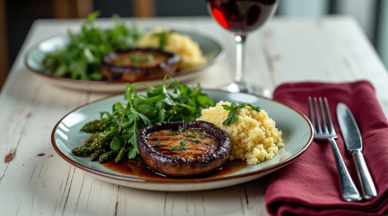 Rezeptidee Wein zum Essen