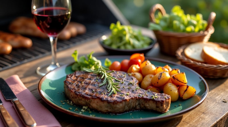 Rezeptidee Wein zum Essen