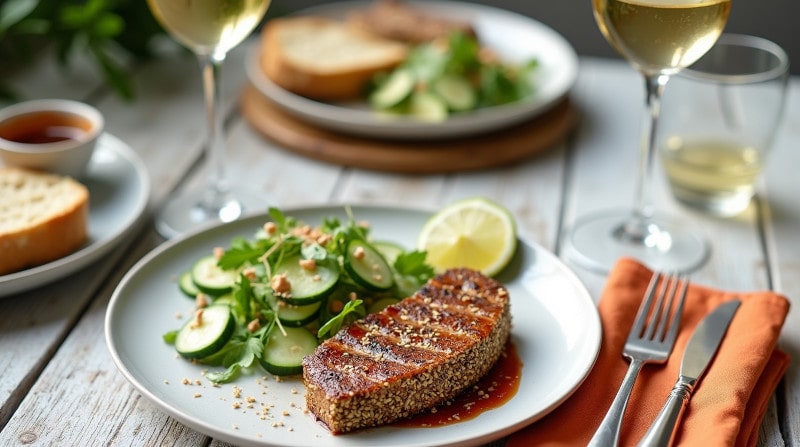 Rezeptidee Wein zum Essen
