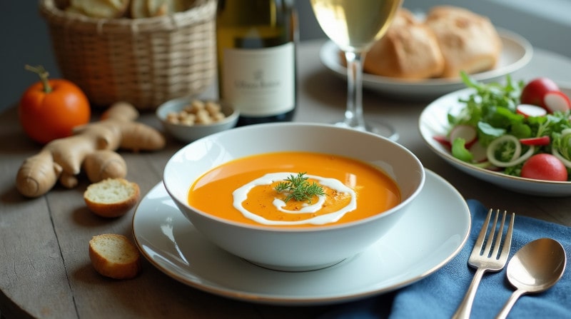 Rezeptidee Wein zum Essen