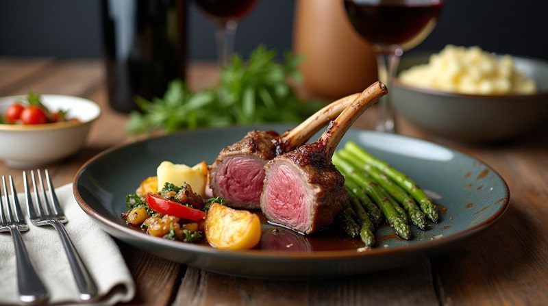 Rezeptidee Wein zum Essen