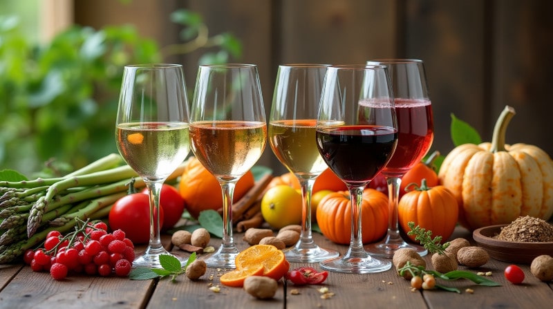 Kategoriebild Saison und Wein