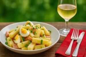 Rezeptidee Wein zu Essen