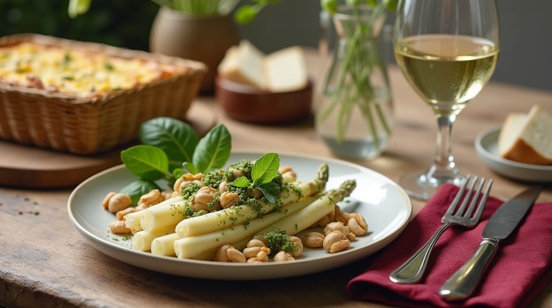 Rezeptidee Wein zum Essen