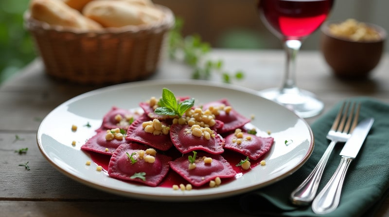 Rezeptidee Wein zum Essen