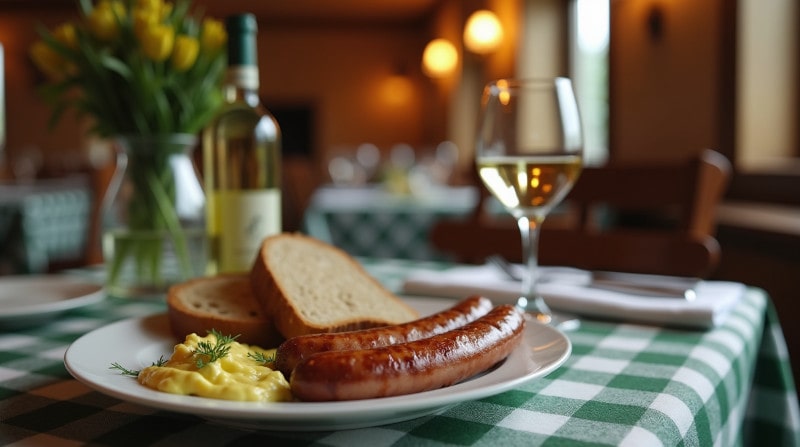 Rezeptidee Wein zum Essen