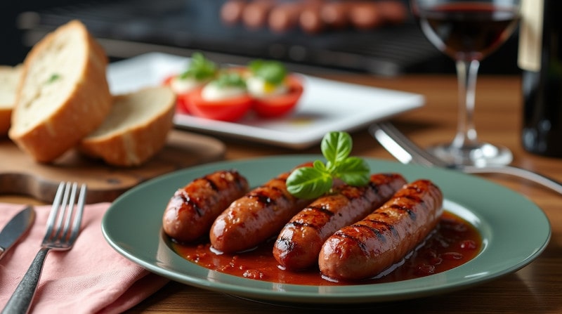 Rezeptidee Wein zum Essen