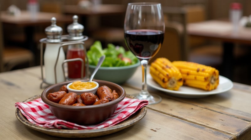 Rezeotidee Wein zum Essen