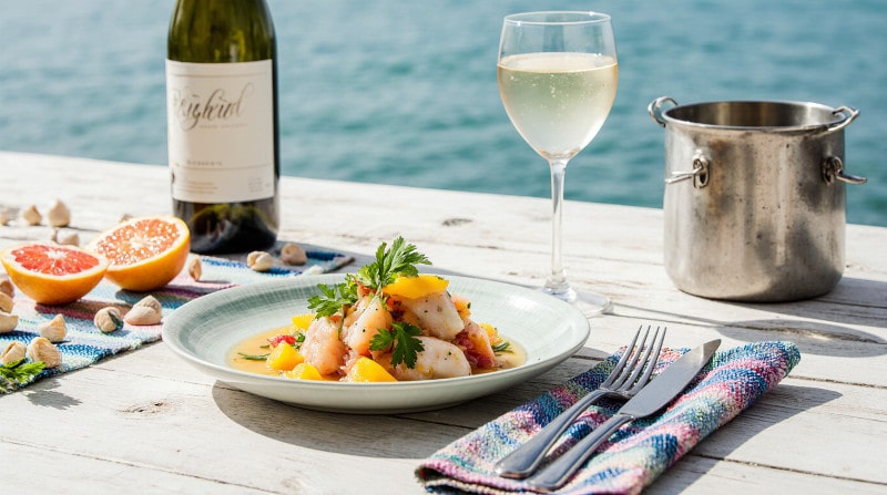 Rezeptidee Wein zum Essen