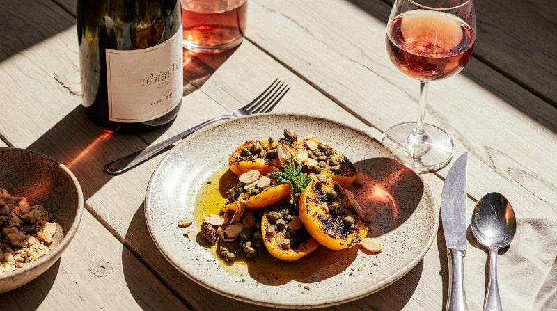 Rezeptidee Wein zum Essen