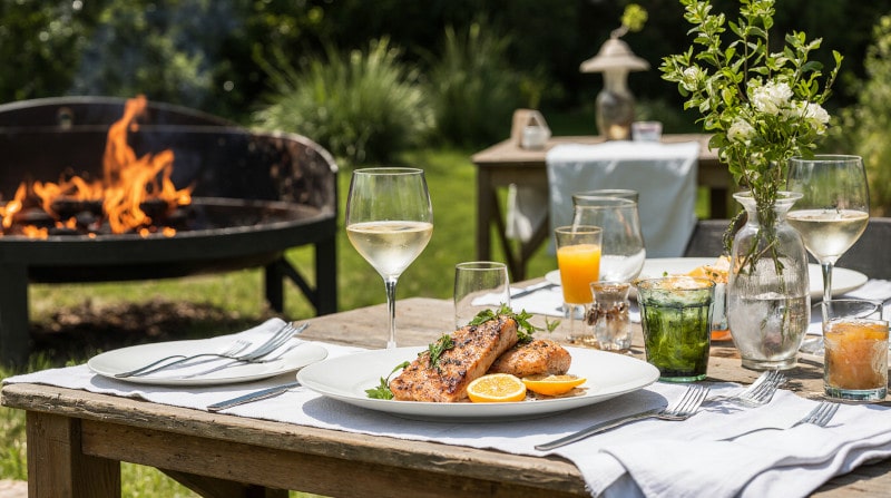 Rezeptidee Wein zum Essen