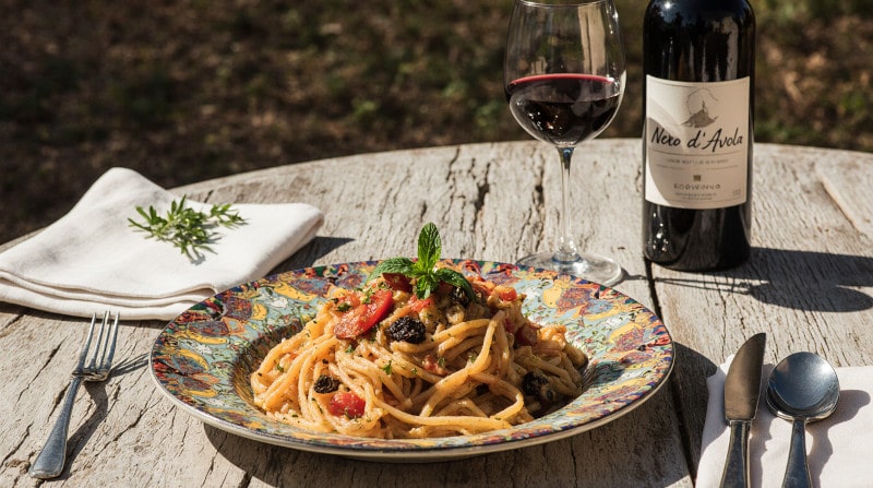 Rezeptidee Wein zum Essen