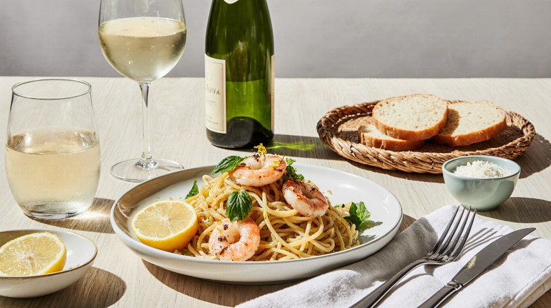 Rezeptidee Wein zum Essen