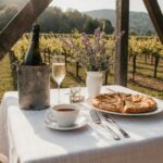 Aprikosen-Galette mit Thymian und Crémant d’Alsace, Wein zum Essen