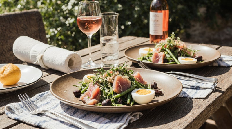 Rezeptidee Wein zum Essen