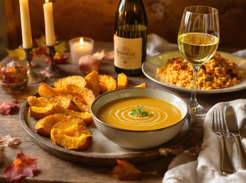 Pumpkin dishes with wine - autumnal recipes and wine recommendations